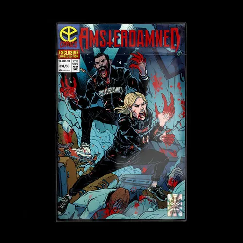 <i>De cover van Amsterdamned.</i>