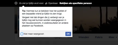 facebook-profiel-openbaar