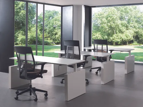 Flexwerkplekken: eenvoudig verstelbaar