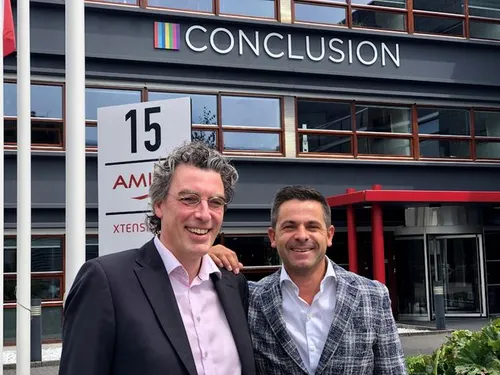 <i>Robbrecht van Amerongen en Roy Ploum.</i>