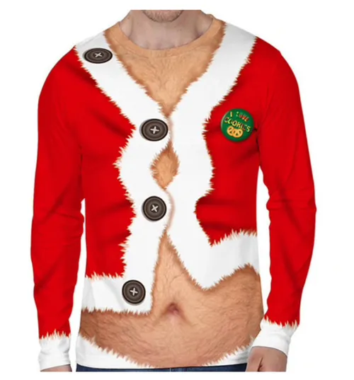 foute kersttrui kerstman 2