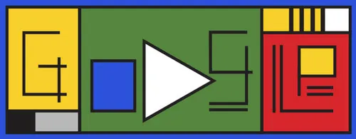 Google Doodle ter ere van 100 jaar Bauhaus