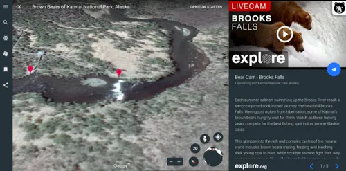 Kijk Google Earth Live