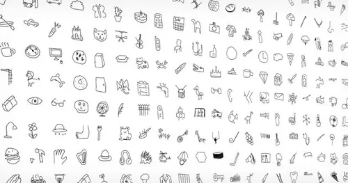 Google Quickdraw, een spel waarbij de computer met AI raadt wat je hebt getekend.\u00a9Google