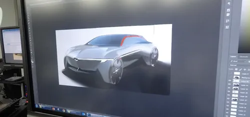 `Work in progress` van een Opel GTConcept naar een Opel GT .... (22 augustus weten we het)