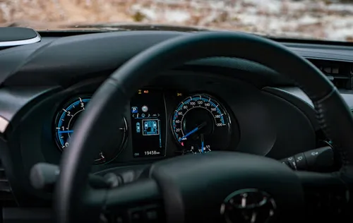 De boordcomputer heeft veel mogelijkheden.