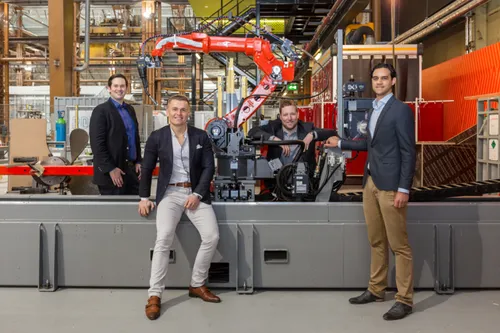 <i>De oprichters van IMSystems</i>