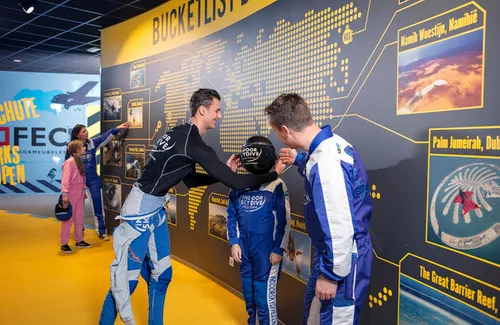 Indoor Skydiven met Virtual Reality