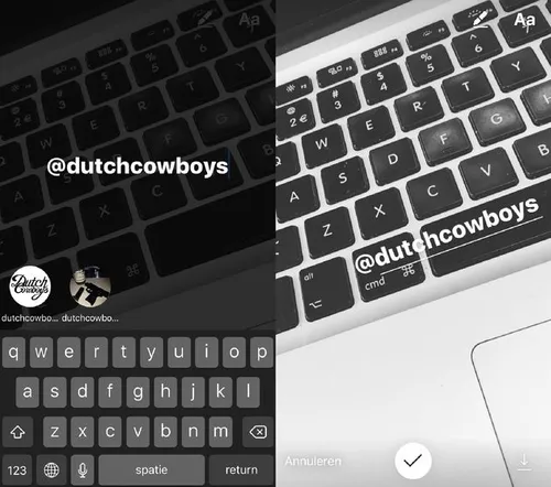 instagram stories taggen