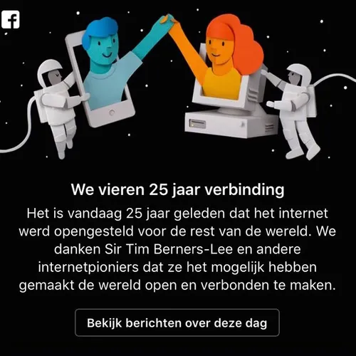 Deze afbeelding verschijnt vandaag in je Facebook-feed!
