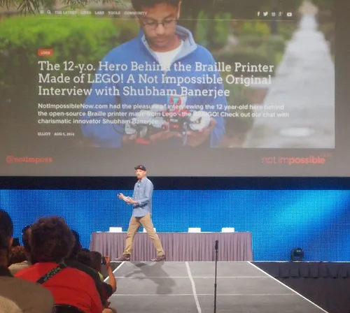 ISEF 2015: Keynote spreker Mick Ebeling over RATA = <em>Revolution Against The Absurd<\/em>