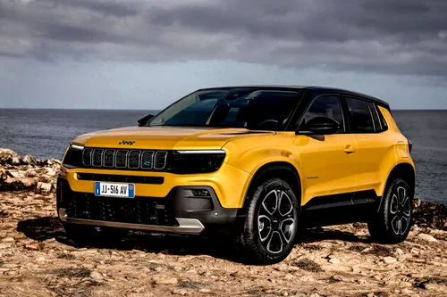 De nieuwe volledig elektrische Jeep Avenger