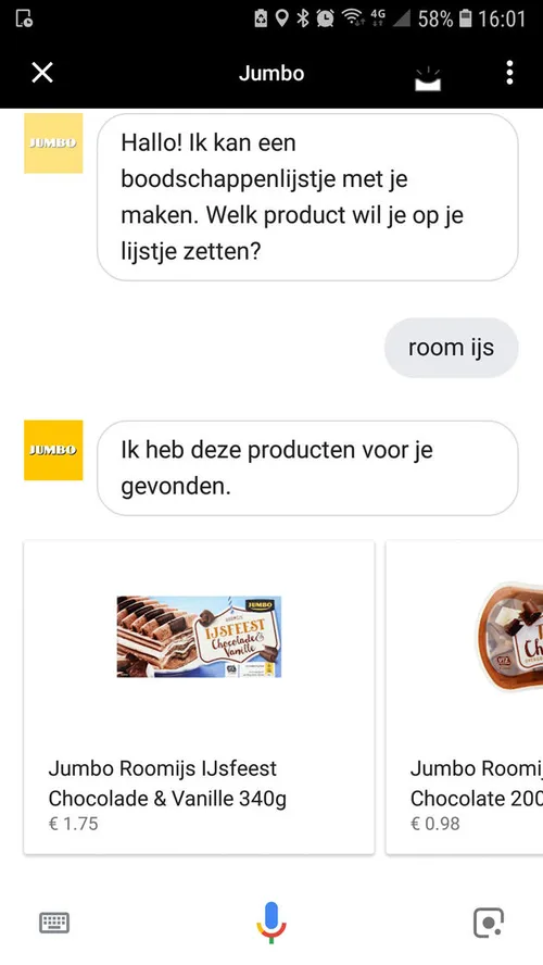 Jumbo-Google-Assistant