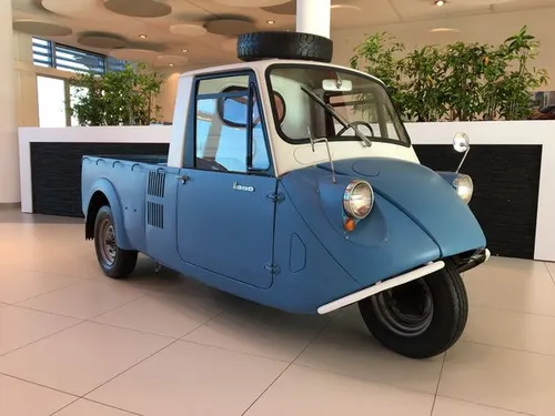 De Kia K360 gefotografeerd op het hoofdkantoor in Breukelen