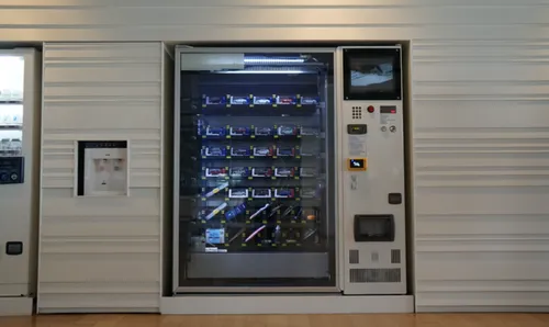 Wandautomaten gevuld met Kia goodies