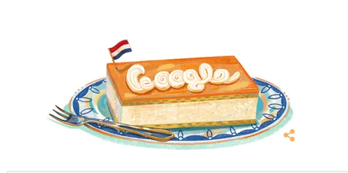 Koningsdag Google Doodle
