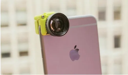 Zo zit je lens dan op je iPhone geklikt!