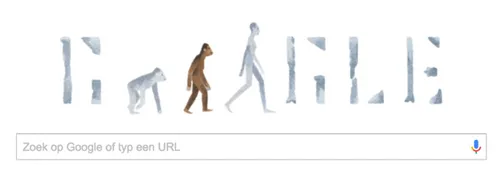 Google`s doodle: Lucy