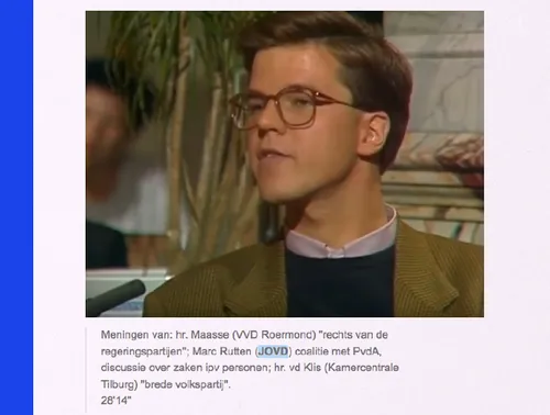 Mark Rutte is onvindbaar