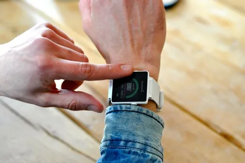 Je ziet direct hoeveel stappen je al gezet hebt vandaag