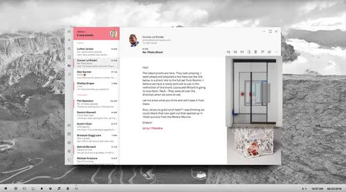 Dit is een voorbeeld van Material Design anno 2017: anders, maar herkenbaar.