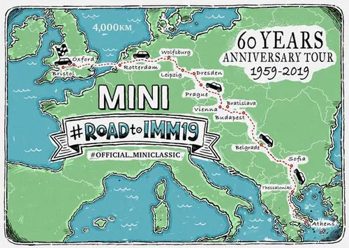 De roadtrip die loopt van Athene naar Bristol