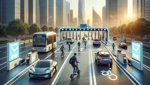 Een beeld wat wij hebben van toekomstige stedelijke mobiliteit, mooi maar niet voldoende