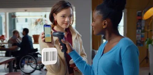 <i>Eenvoudig te scannen.</i>