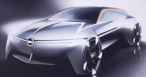 De sketch aan de muur van `mijn` ontwerp van de GTX blijft bijzonder om te zien