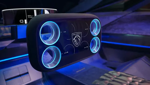 Het stuur als ultieme controller voor alle functies