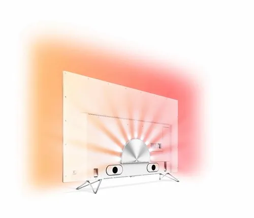 De achterkant van de AmbiLux met 9 projectoren