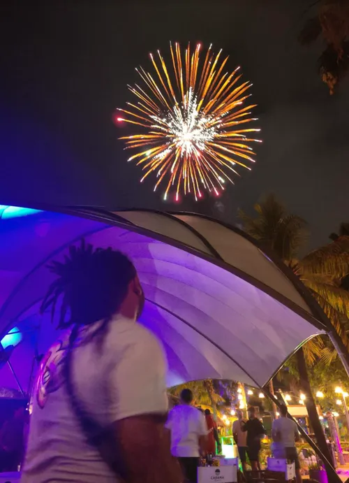 Pixel 7 Pro Vuurwerk