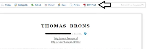 Plaatje Resume Builder Tool stap 3
