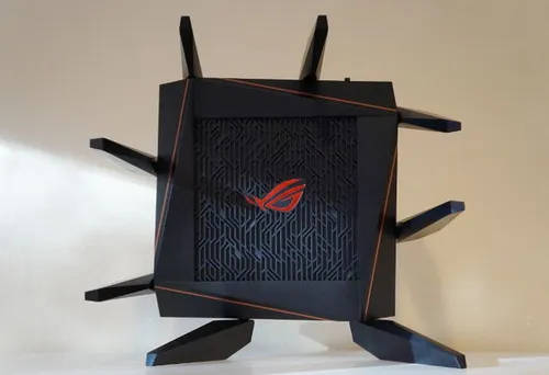 De Asus Rapture, \u00e9\u00e9n van de compatibele routers.