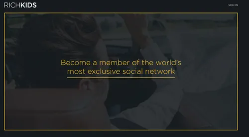 `Most exclusive social network`