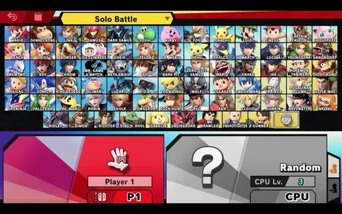 Het volledige arsenaal aan spelers waar je uit kunt kiezen - als je er een hoop uren in stopt.