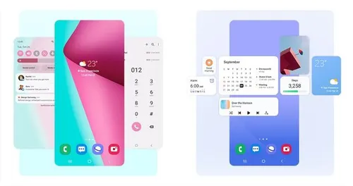Een voorproefje van de nieuwe One UI4 van Samsung