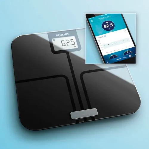 Philips-weegschaal met lichaamsanalyse
