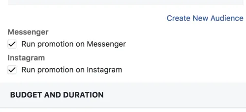 <i>Run promotion on ...</i>