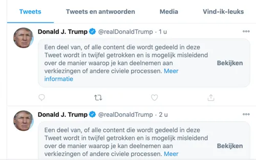 Twitter zegt: kijk uit wat je leest!.