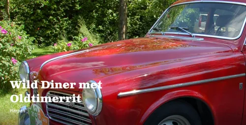 Een oldtimerritje en lekker happen in Herpel