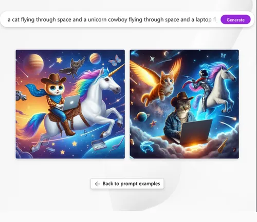 Cowboy unicorn space