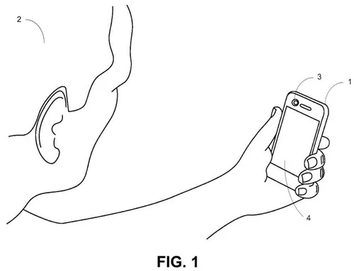 een afbeelding uit de patent-aanvraag.