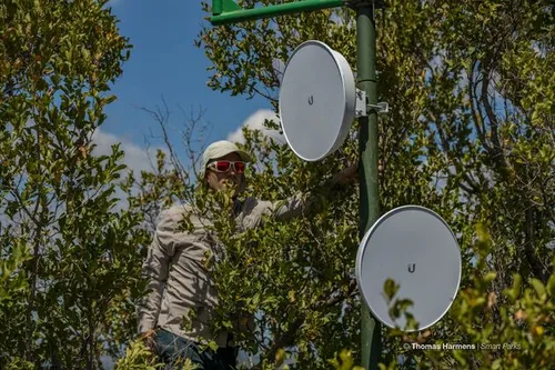 <i>Verschillende soorten sensoren worden er gebruikt.</i>