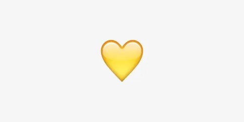 snapchat-emoji-lijst-geel-hart