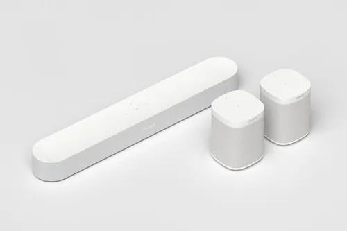 <em>De stylish Sonos Beam speakers<\/em>