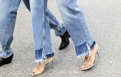 take care h m spijkerbroek makeover