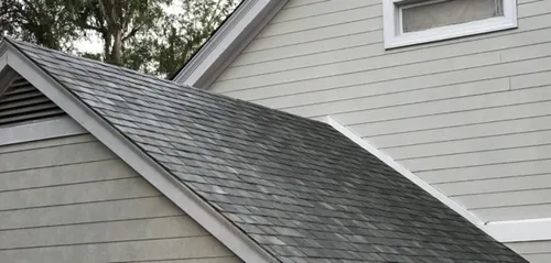 Een andere stijl dakpannen, maar honderd procent zonnepaneel.