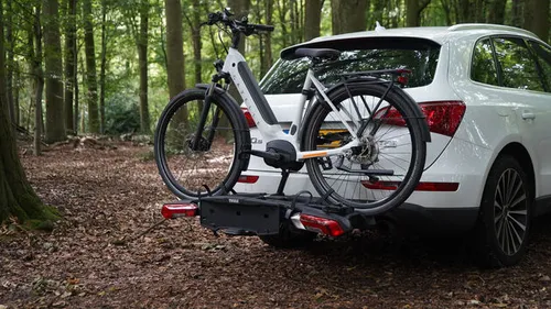 Ook zware fietsen als deze robuuste e-bike van Gazelle zijn binnen een minuut vastgezet