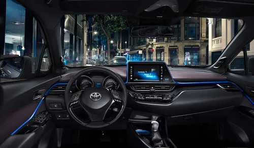 <em>Interieur Toyota H-CR.<\/em>